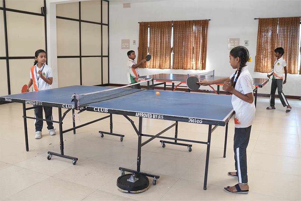 Table Tennis at Best School in Erode and Gobichettipalayam